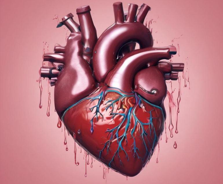 Generate high resolution image heart 70517